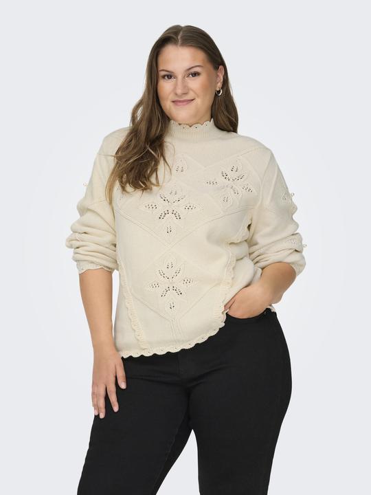 Actual product image Only Knit Fit High Closed Curve Pullover Knitted jumper (S)