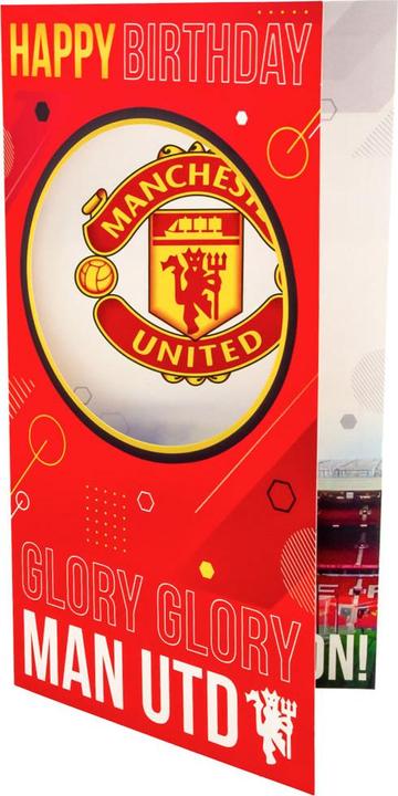 Manchester United FC Glory Glory Birthday Card (1 pcs.)
