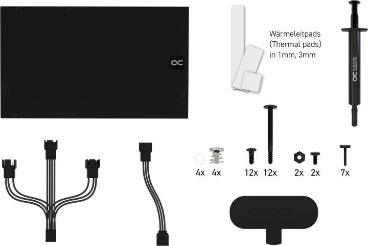 Produktbild Alphacool Eiswolf 2 AIO - 360mm RTX 4080 Founders Edition mit Backplate
