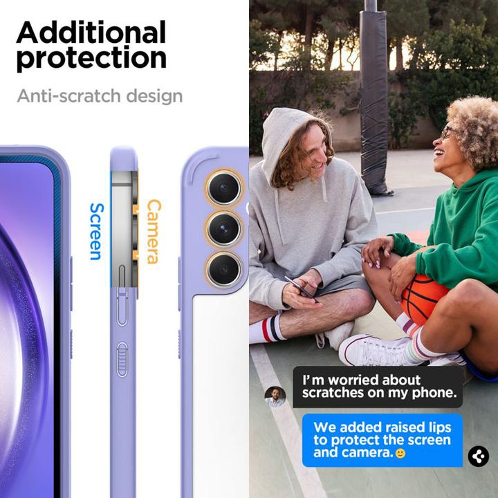 Actual product image Spigen Ultra Hybrid Case for A546B Samsung Galaxy A54 - awesome violet (Samsung Galaxy A54 5G)