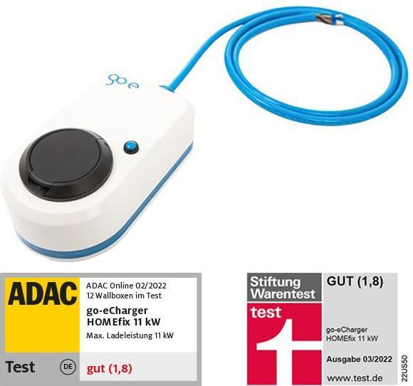 Produktbild Go-E HomeFix (Typ 2, 11 kW, 16 A, Typ 2)