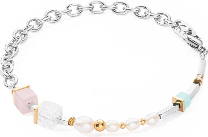 Coeur de Lion Cool Romantic Cubes & Pearls Bicolor