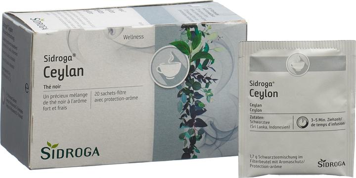Actual product image Sidroga Wellness Ceylon Tea Bag (78 g)