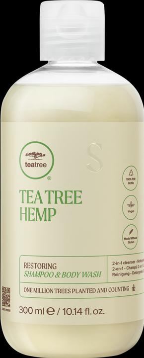 Produktbild Paul Mitchell Tea Tree Hemp - Shampoo and Body Wash (1000 ml, Flüssiges Shampoo)
