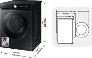 Produktbild Samsung WW90DB7U94GB (9 kg, Links)
