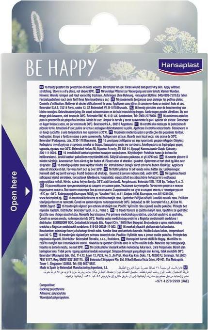 Produktbild Hansaplast Be Happy (16 x)