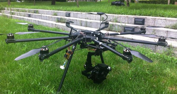 Produktbild E1100 Octo Rotor System mit Gimbal 3 für GH3 (10 min, 6500 g)