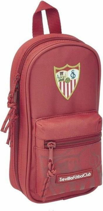 Sevilla Fútbol Club Rucksack mit Federtaschen SAF411956747 Rot 12 x 23 x 5 cm (33 Stücke)
