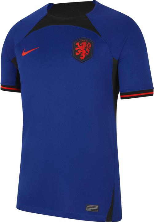 Nike Knvb M Nk Df Stad Jsy Ss Aw,De Deep Royal Blue/Black/Habanero XL (XL)