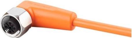 Produktbild ifm Electronic GmbH Kabeldose abgewinkelt M12 4p AC/DC EVT006 - 25 m (EVT006)