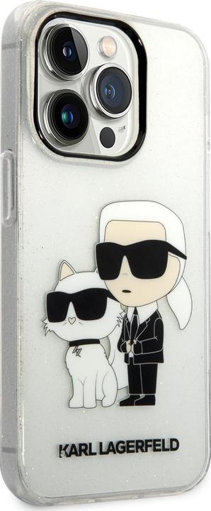 Immagine prodotto Karl Lagerfeld Custodia iPhone 12/12 Pro IML Glitter Karl e Choupette NFT (Apple iPhone 12, Apple iPhone 12 Pro)