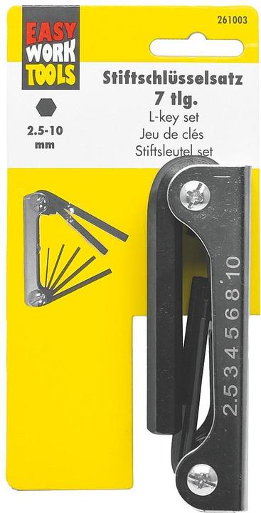 Produktbild Easy Work Stiftschlüsselsatz