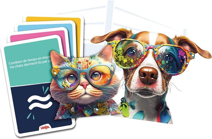Produktbild Haba Team Quiz Challenge Chat vs. chien