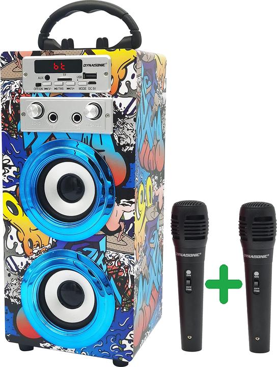 Image du produit Dynasonic Mikrofon Karaoke Lautsprecher (Actif)