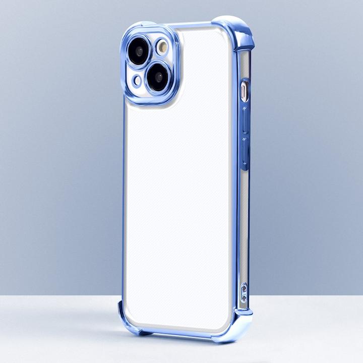 Image du produit OEM Anti Shock Chrome case for iPhone 16e blue (Apple iPhone 16e)