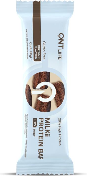 Image du produit QNT Milkii Protein Bar 12x60g (Brownie, 12 pcs, 720 g)