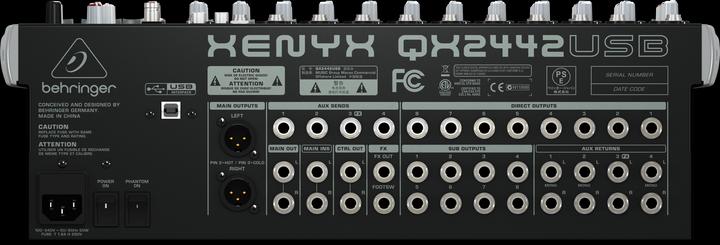 Image du produit Behringer Xenyx QX2442USB (Studio et mixeur live)