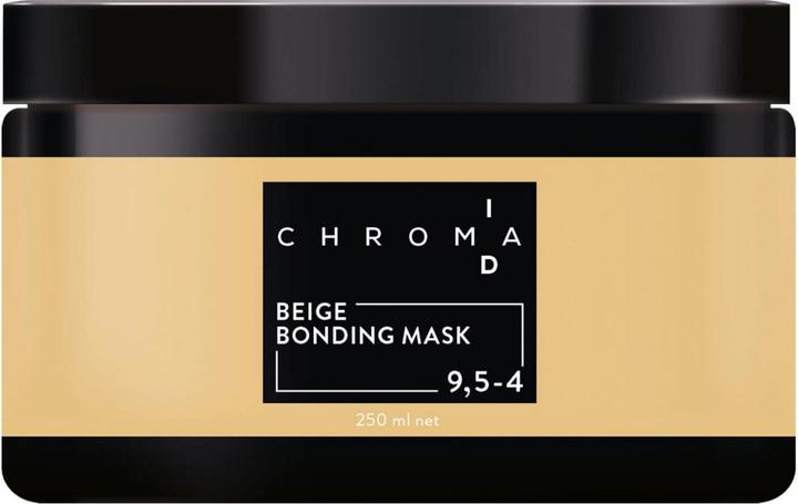 Schwarzkopf Professional Chroma ID Bonding Color Mask 9,5-4 Platinblond Beige (300 ml)