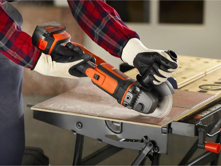Produktbild Black & Decker AkkuWinkelschleifer BCG720M1 (125 mm)