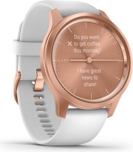Produktbild Garmin vivoMove Style (Roségold mit weissem Armband) (42 mm)