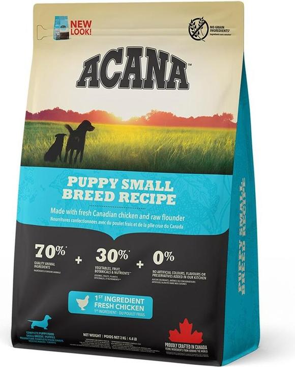 Image du produit Acana Heritage Puppy Petites Races (Chiot + chaton, 1 pcs, 2000 g)