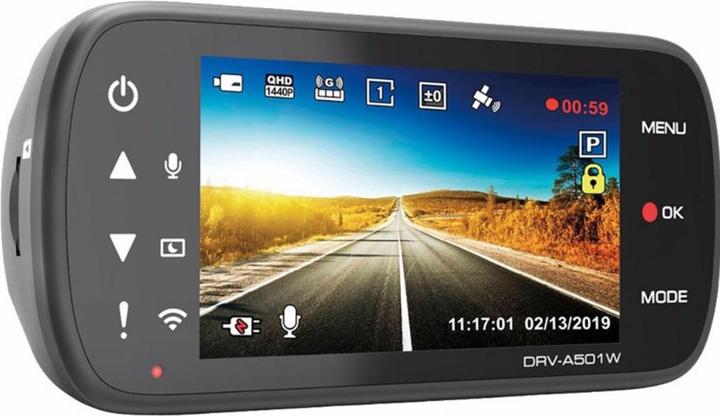 Actual product image Kenwood Corp. DRV-A501W (Wi-Fi, GPS receiver, Accelerometer, WQHD)