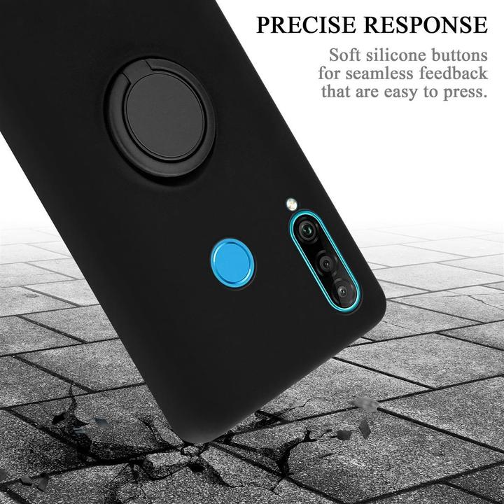 Image du produit Cadorabo TPU Liquid Ring Silicone Case Cover (Huawei P30 Lite)