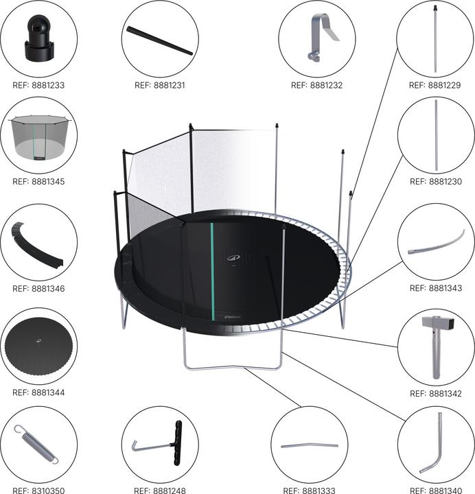 Image du produit Domyos TRAMPOLINE 420