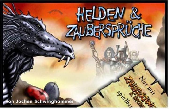 ADL51026 - Helden & Zauber - Zauberschwert & Drachenei - Kartenspiel, ab 12 Jahren (DE-Erweiterung) (Englisch)
