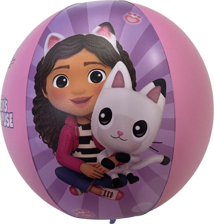 Image du produit Happy People HAPPYPEOPLE Ballon de plage Gabby's Dollhouse, gonflé environ 29 cm