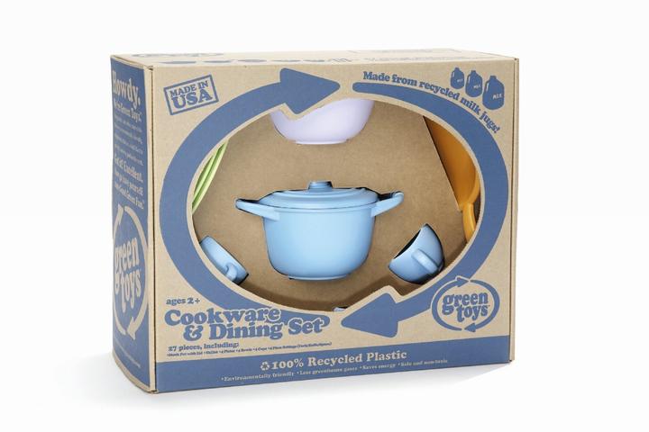 Actual product image Green Toys Cookware and Dining Set