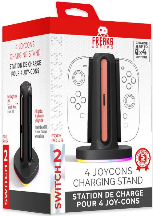 Actual product image Freaks and Geeks FREAKS SWITCH 2 Dock Di Ricarica per 4 Joy-Con