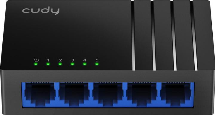 Actual product image Cudy GS105D network switch Gigabit Ethernet (10/100/1000) Black (5 Ports)