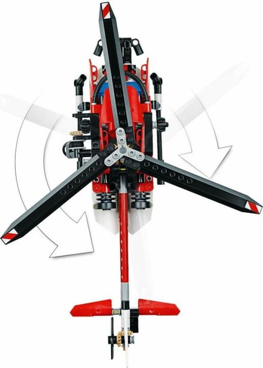 Actual product image LEGO Rescue helicopter (42092, LEGO Technic)