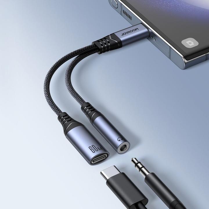 Produktbild Joyroom SY-C02 (USB Typ C, USB Typ C, 3.5mm Buchse)