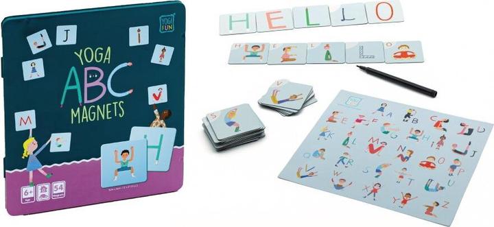 Image du produit Yogi Fun Aimants Yoga ABC (Anglais, Allemand, Français, Italien)