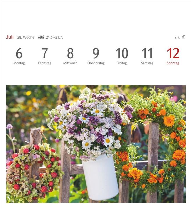 Produktbild Harenberg Blumenpracht Postkartenkalender 2026 - Wochenkalender mit 53 Postkarten (Deutsch)