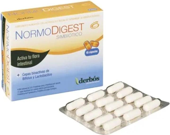 Produktbild Derbós Normodigest 45 Capsules (Körperpuder)