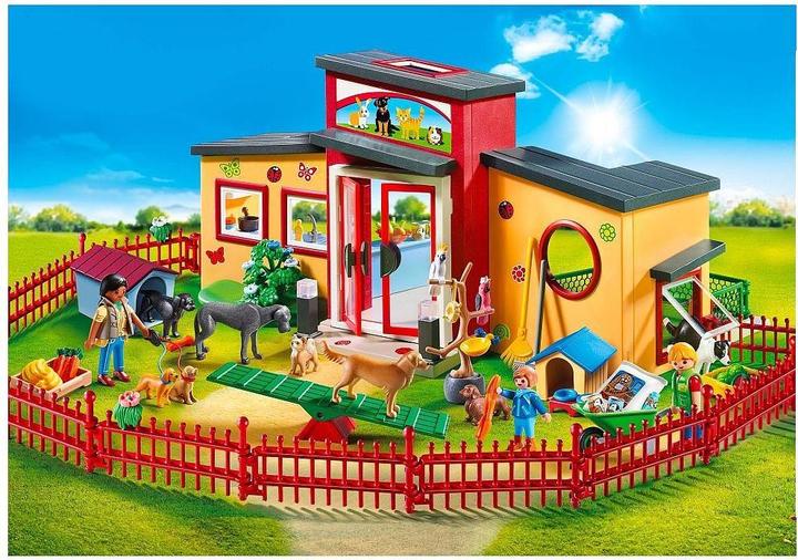 Immagine prodotto Playmobil 71599 Hotel per animali "Pfötchen (71599, Playmobil La mia vita)