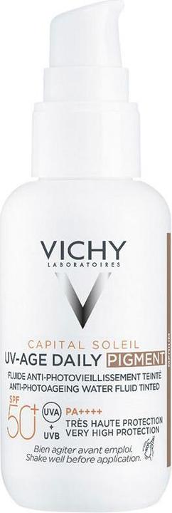 Actual product image Vichy Protective Tinted Facial Fluid SPF50+ Shade Medium (Sun cream face, SPF 50+, 40 ml)
