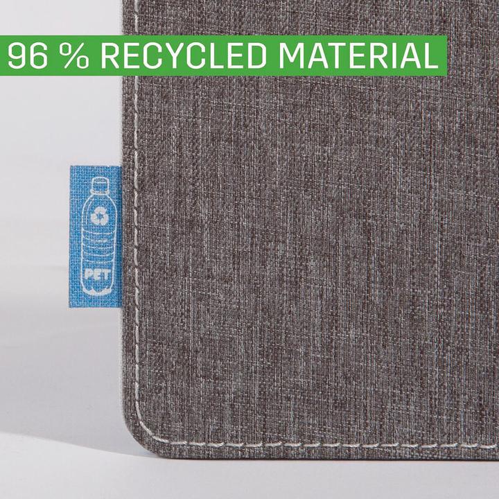 Produktbild Sigel Schreibunterlage Eyestyle, hellblau-dunkelgrau, Zwischenlage und Naht in Weiss, recyceltes PET, recy (600 x 450 mm)
