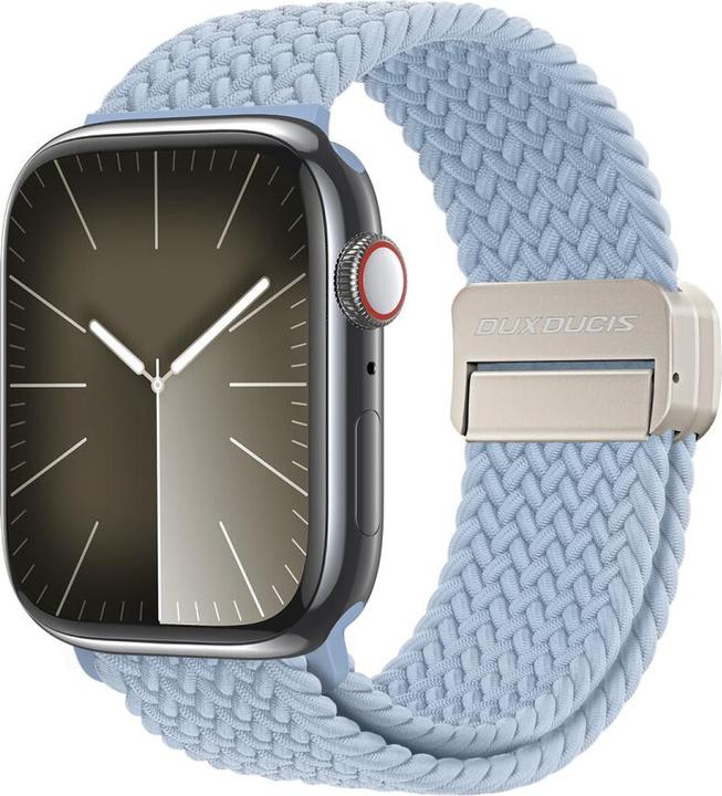 Dux Ducis Mixture Pro Armband Apple Watch 38mm/40mm/41mm - Hellblau (41 mm, 38 mm, 40 mm, Nylon)