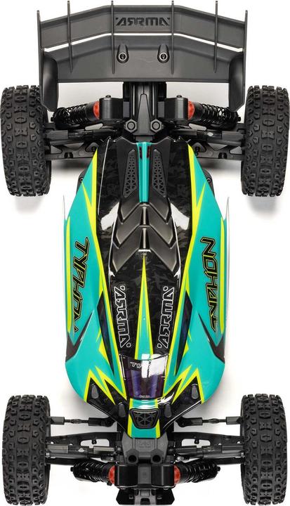 Produktbild Arrma Buggy TYPHON BLX 223S Gelb ARTR, 1:8 (RTR Ready-to-Run)