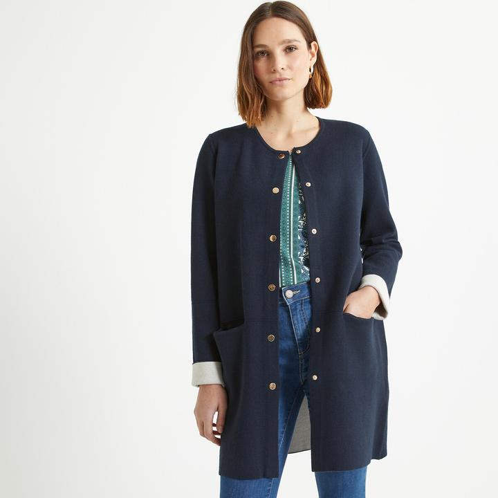 Actual product image Anne Weyburn Fine knit cardigan (46)