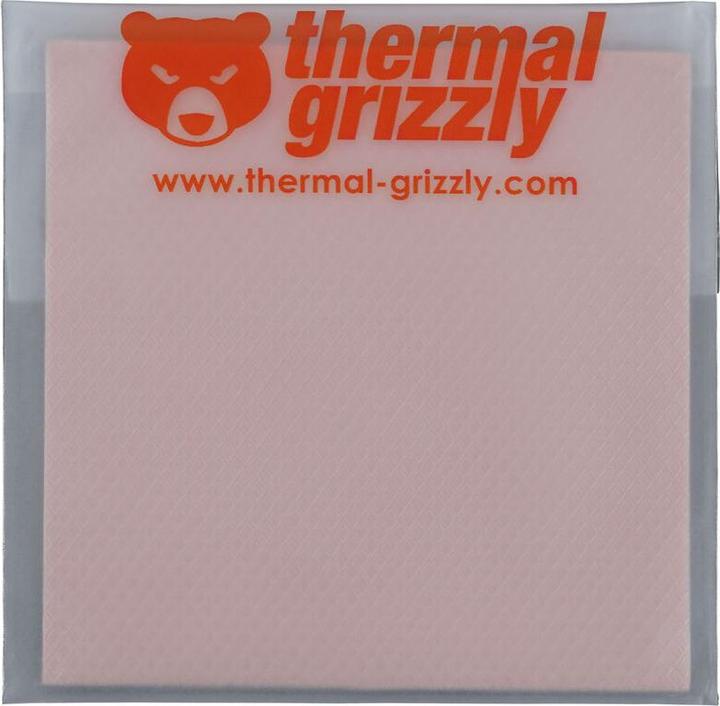 Produktbild Thermal Grizzly Minus Pad 8 - 100 x 100 x 0,5 mm, 2 Stück (0.50 mm)