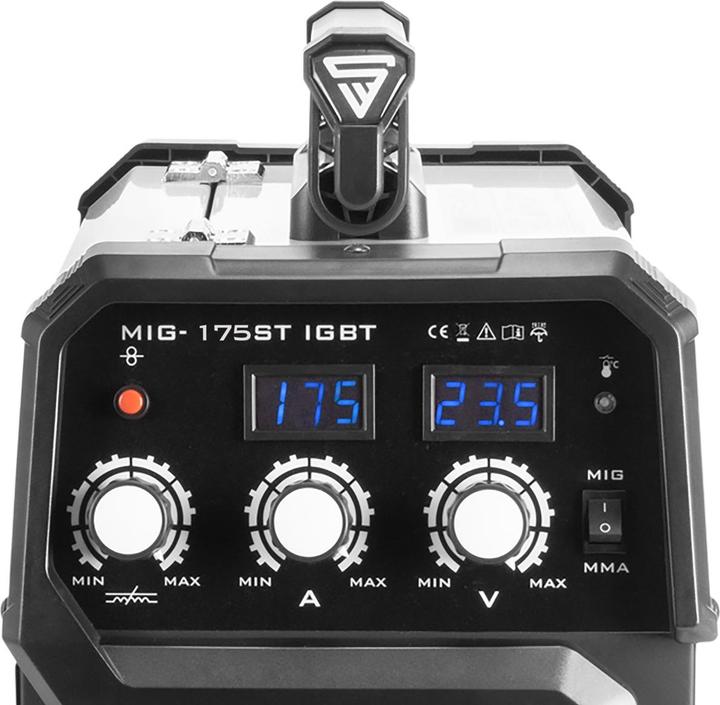 Actual product image Stahlwerk Inert gas welding machine MIG MAG 175 ST IGBT fully equipped 175 amps