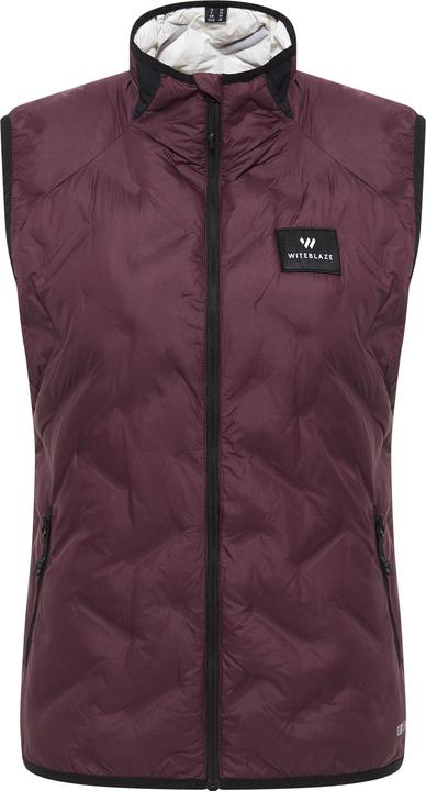 Actual product image Witeblaze AMITA Ladies" vest padded dark aubergine L (L)