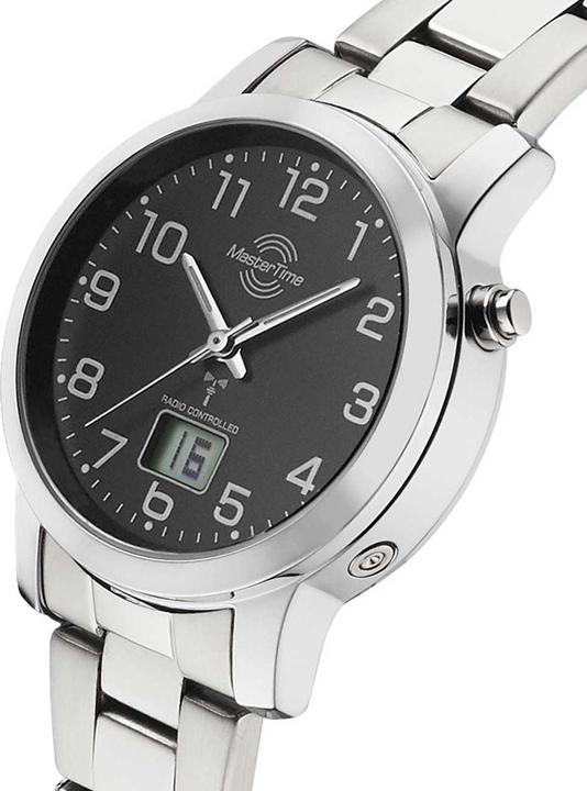 Actual product image Master Time MTLA-10695-21M Ladies' watch radio-controlled quartz Basic 33mm 3ATM (Analogue wristwatch)