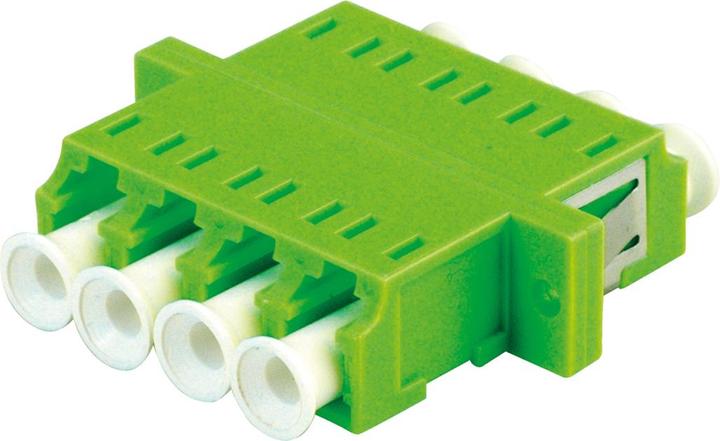 Produktbild Roline LWL-Kupplung LC vierfach, Multimode, OM5, Z (UTP, CAT6, 7 m)