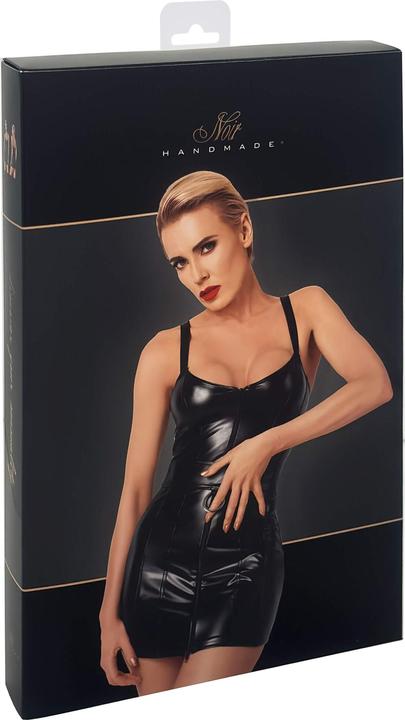 Actual product image Noir Handmade Mini dress in black (XL)